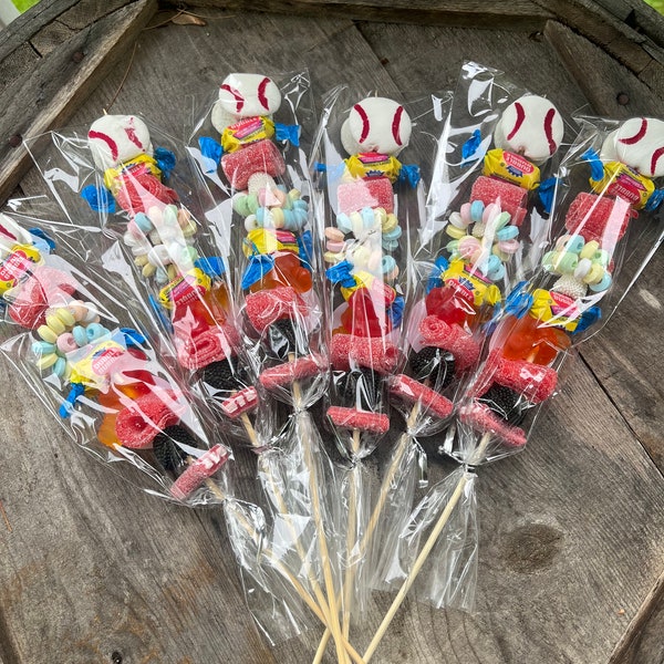 Baseball Candy Etsy