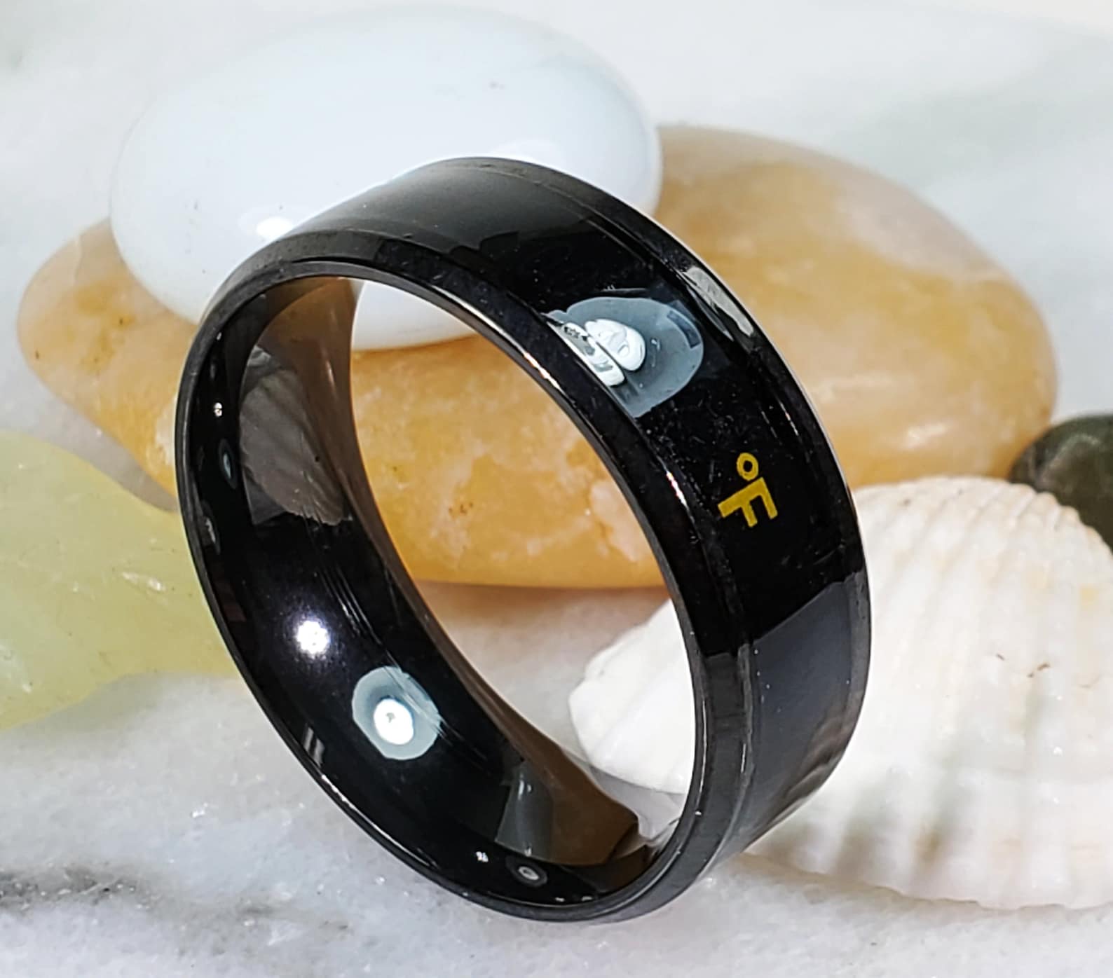 Smart Ring Intelligent Temperature Ring for Women Men Etsy