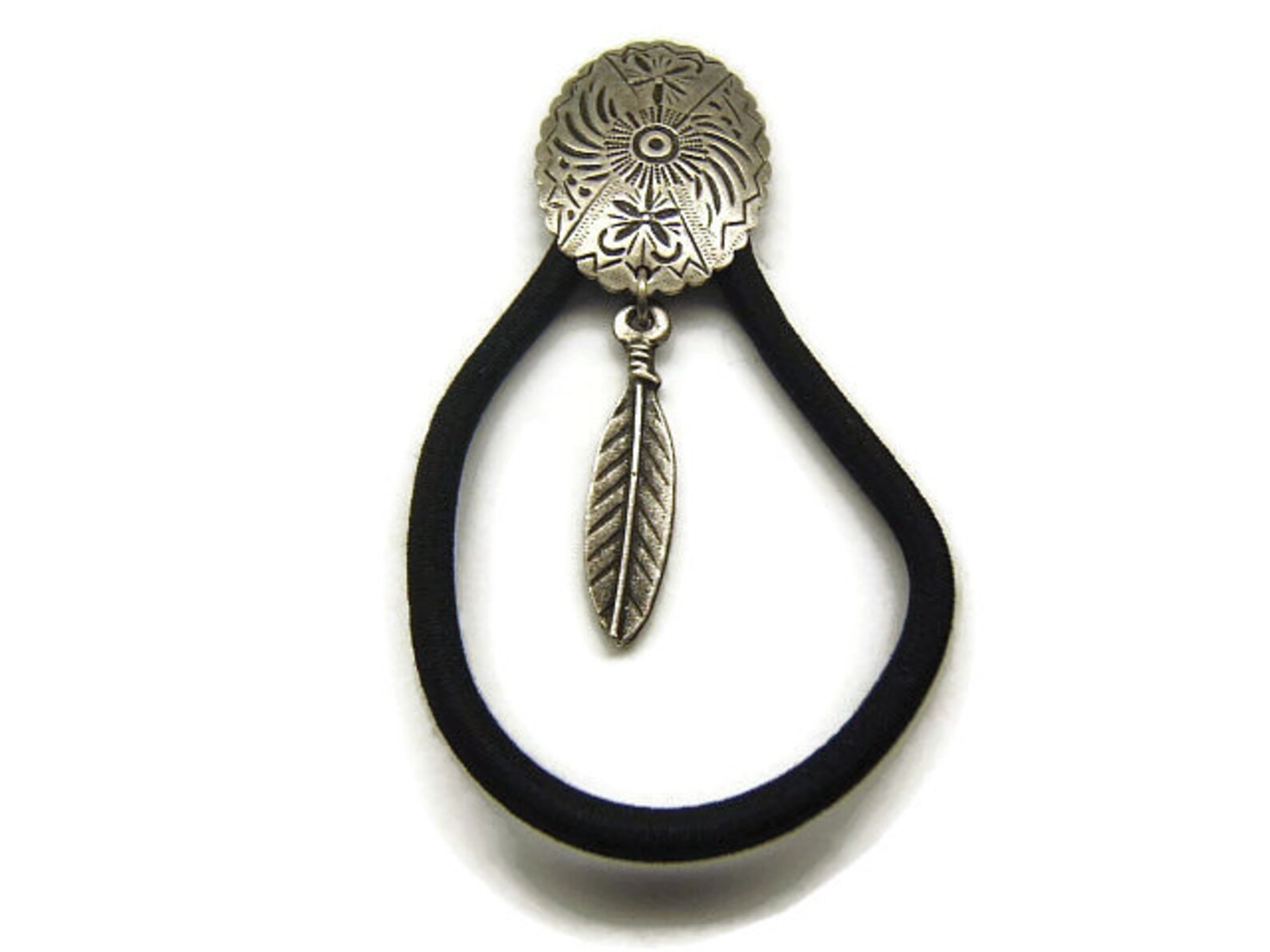 Native American Inspired Ponytail Holder Pony Holders Men Etsy