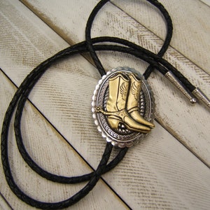 ネックレス・ペンダント Western Concho Bolo Tie #7810 Western Concho Bolo With Stones Made in USA - Etsy