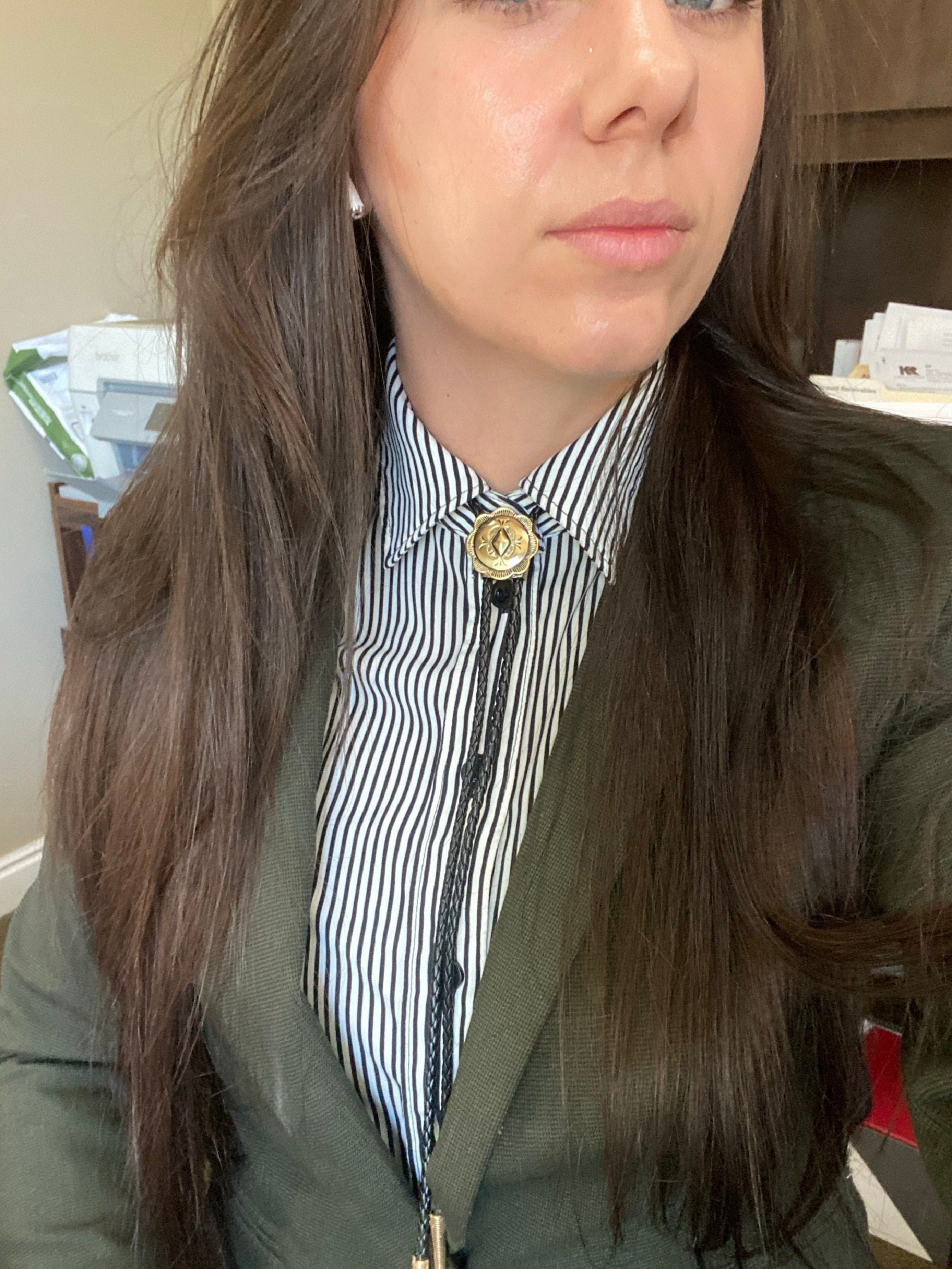 Brass Bolo Tie Bola Ties Men Women 