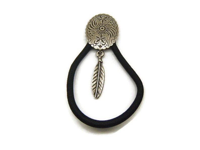 Native American Inspired Ponytail Holder Pony Holders Men Etsy