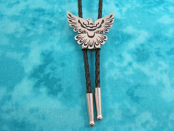 Native American Inspired Bolo Tie Man Woman Him Her Gift Etsy