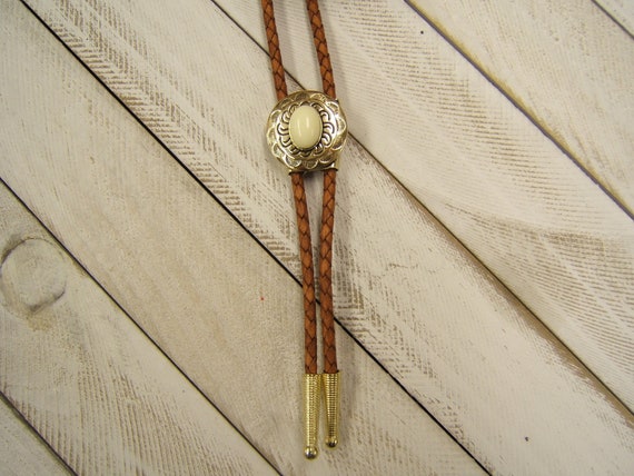 Cream and Bronze Western Bracelet Cream and Bronze Western Bracelet