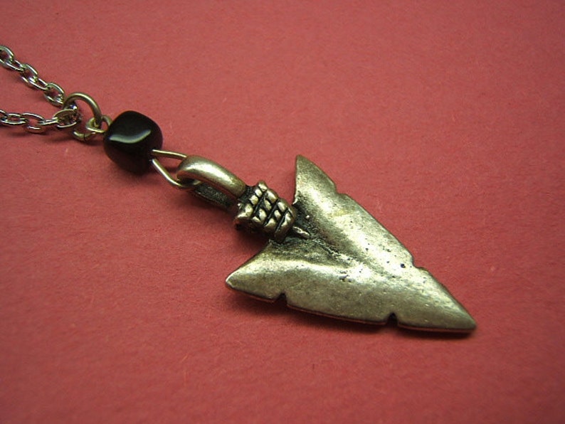 Indian arrowhead necklace Clearance