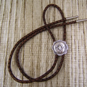Wedding Bolo Tie Necktie Necklace Silver Bolotie Bola Bolos for Him Bolo Tie for Her Kids Western Clothing PENDANT SIZE: Minimalist 11526B-1