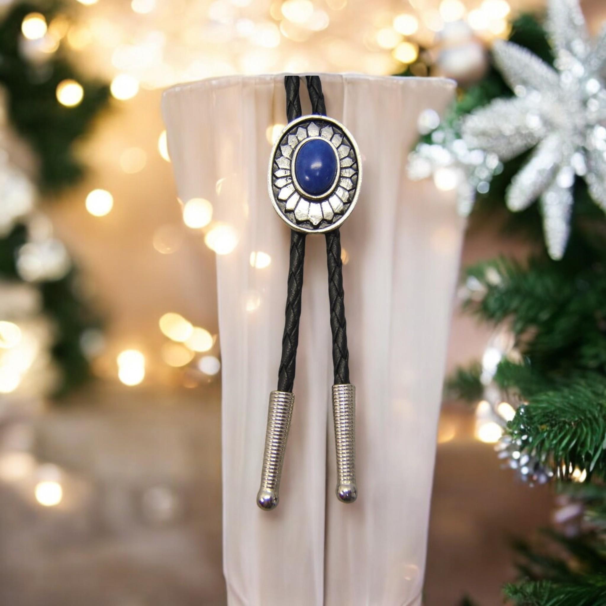 ネックレス・チョーカー Numbering Western Concho Bolo Tie #7810 SA5B0011 Western Concho Bolo With Stone, Made in USA - Etsy