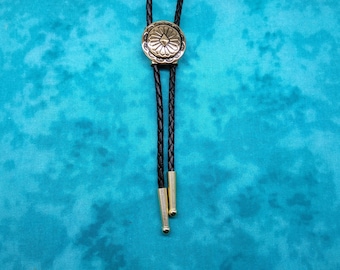 Polished Brass Bolo Tie Wedding Bolo Necktie Boho Chic Necklace Adult Kids Gift PENDANT SIZE: Minimalist Perfect Gift for Him Her 80195-1