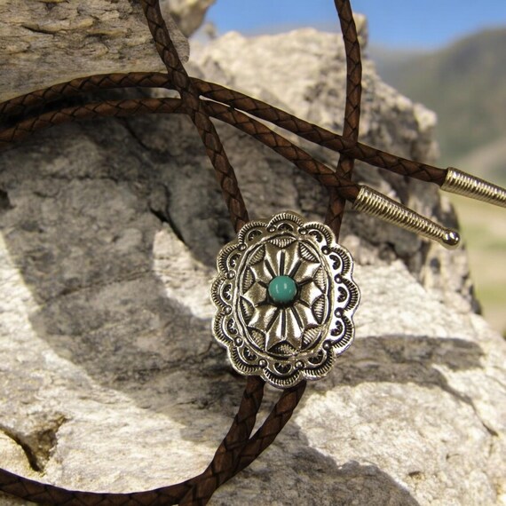 ネックレス・ペンダント Numbering Western Concho Bolo Tie #7810 SA5B0011 Western Wedding Bolo Tie Necktie Necklace Silver Bolo Tie