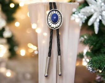 ネックレス・ペンダント Numbering Square Concho Bolo Tie #7808 SA5B0010 Concho with Turquoise Bolo - AndWest