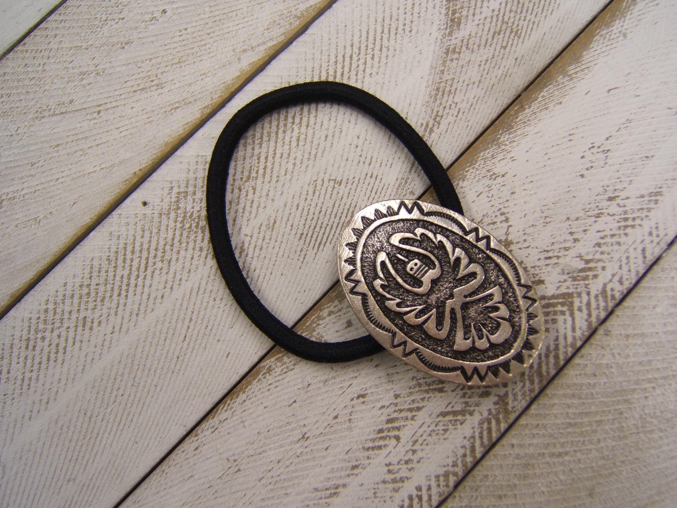 Zuni Andrew Dewa Sterling Hair Ponytail Holder 26.73 grams il_fullxfull.4281688610_da4r.jpg main image 3