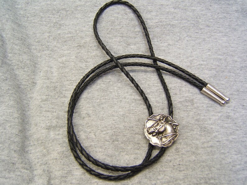 Gift Idea for Horse Lover Silver Horse Bolo Tie Horse Jewelry Equestrian Necklaces Bolos Bolas Western Southwestern Jewelry Necklaces #80424