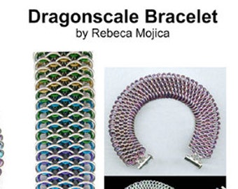 Tutorial: Dragonscale (Advanced chainmaille project) - PDF - Instructions in English