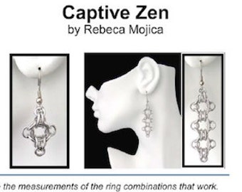 Tutorial: Captive Zen (Advanced chainmaille project) - PDF - Instructions in English