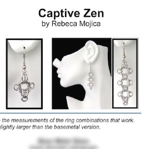 Tutorial: Captive Zen (Advanced chainmaille project) - PDF - Instructions in English