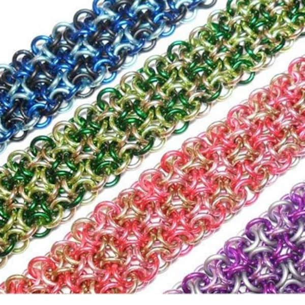 Chainmaille Kit - Hoodoo Hex Bracelet - HyperLynks - Advanced