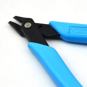 Xuron Chisel Nose Pliers - Angled Jewelry Pliers For Making Micromaille