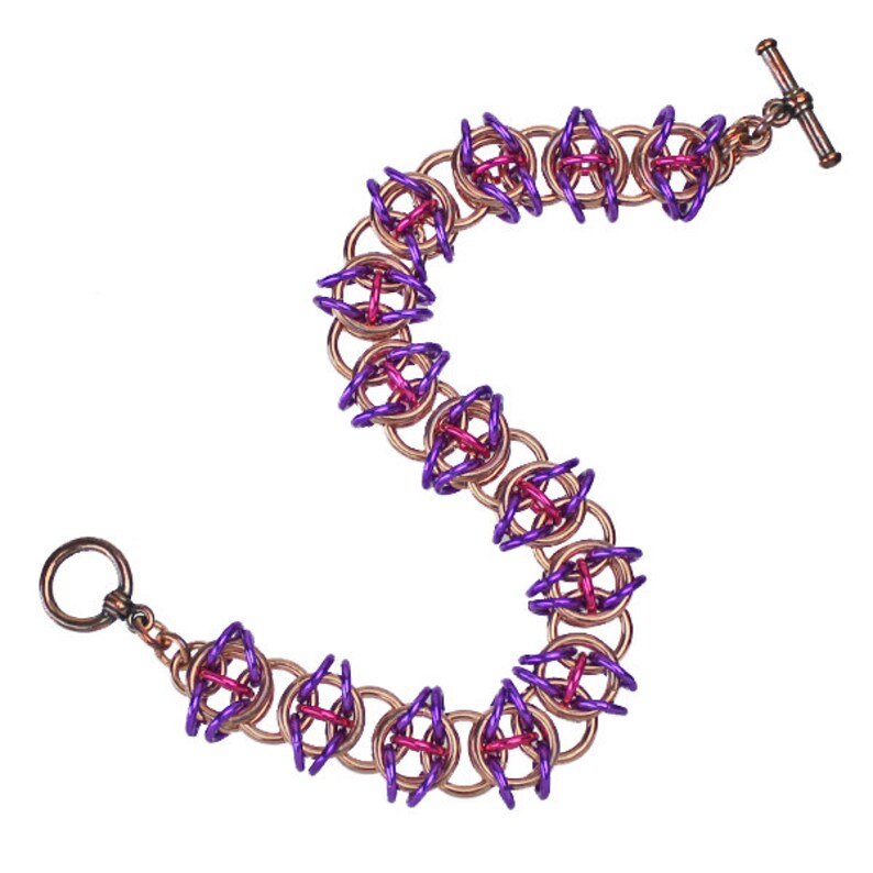 Chainmaille Tutorial Celtic Visions Bracelet PDF Etsy