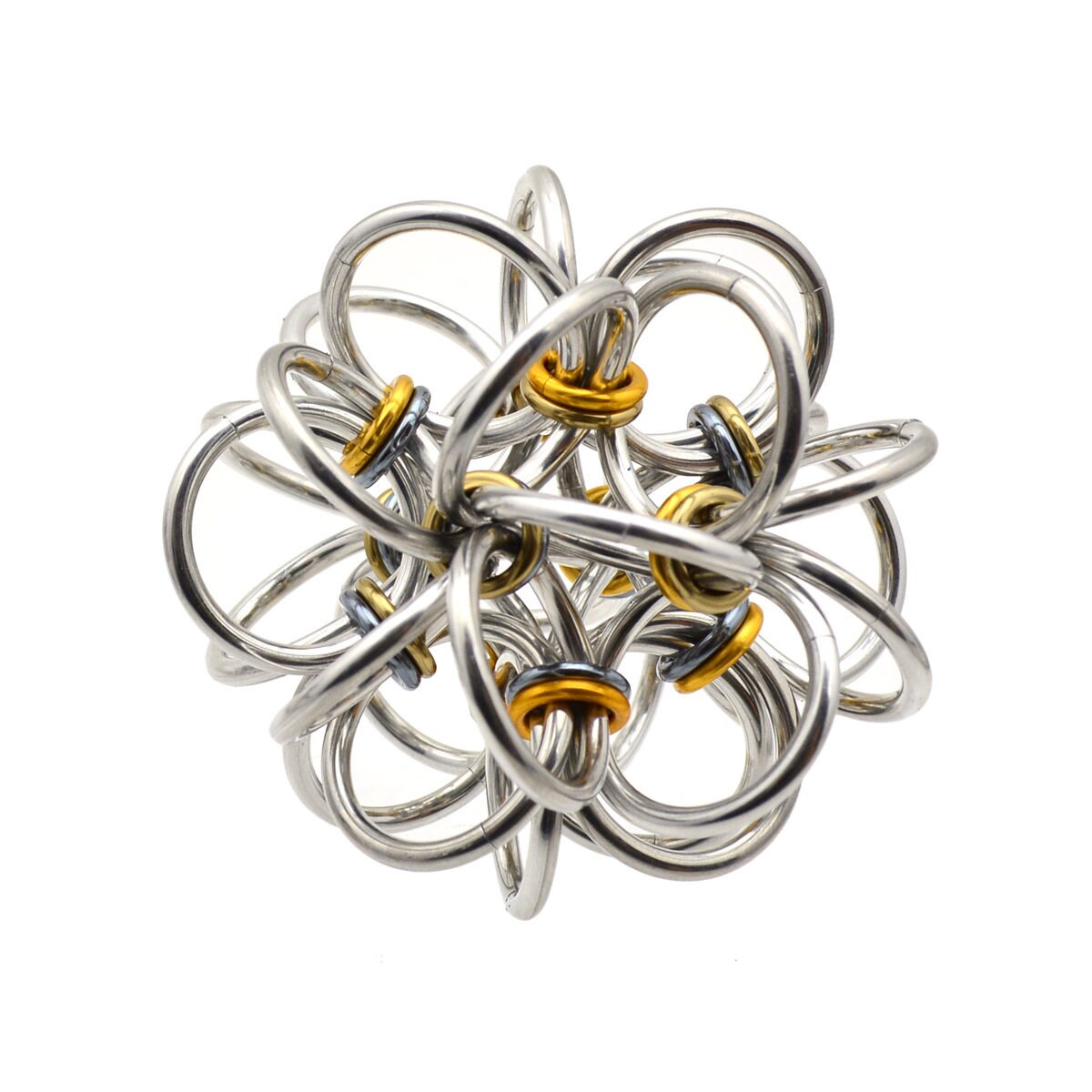 Chainmaille Kit Japanese Ball Ornament dodecahedron Makes Etsy