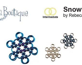 Tutorial: Sneeuwvlokhanger/-ornament (tussentijds maliënkolderproject) - PDF