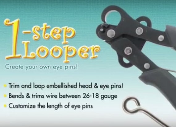 1 Step Looper, Loop Making Pliers, Make Your Own Eye Pins, 1.5mm Loops -  Jewelry Tool Box