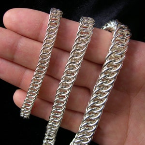 Tutorial: Half Persian 4-in-1 Intermediate chainmaille project PDF Instructions in English image 3