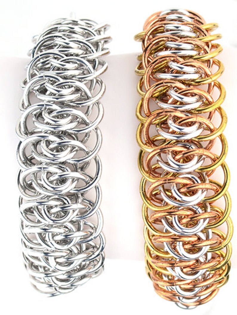 Tutorial: Viperscale 2.0 Advanced chainmaille project PDF Video Instructions in English imagem 6