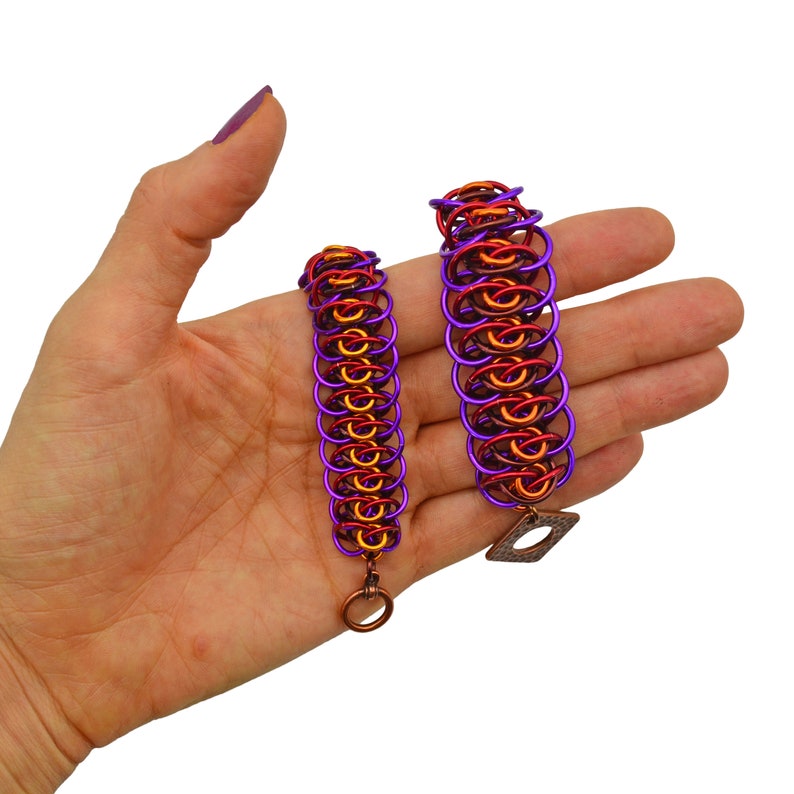 Tutorial: Viperscale 2.0 Advanced chainmaille project PDF Video Instructions in English image 8