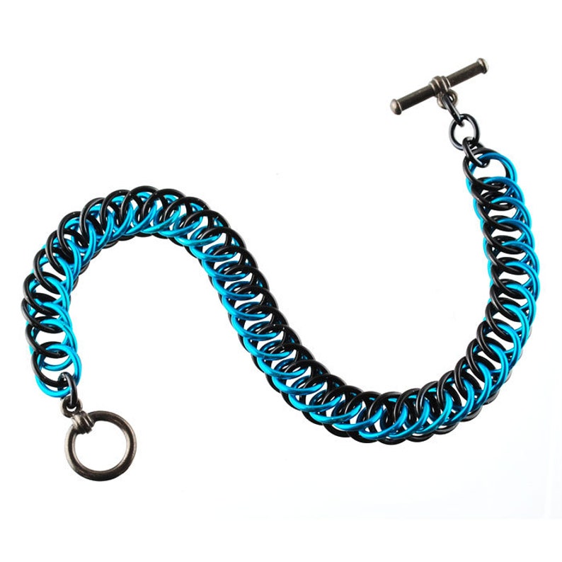 Tutorial: Half Persian 4-in-1 Intermediate chainmaille project PDF Instructions in English image 2