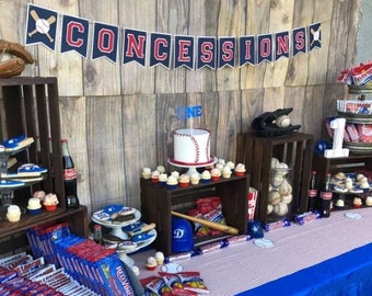 Baseball, Rookie of the Year, Little Slugger, My Rookie Year Sports Concessions Banner