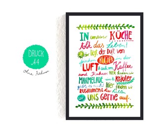 Küche print | Etsy Küche print | Etsy