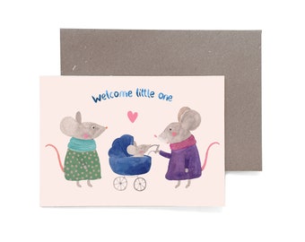 Greeting Card *Welcome little one*