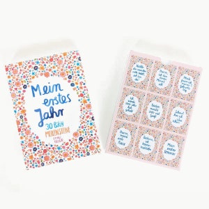 Meilensteinkarten Baby Meilensteine (30 Karten)  von Frau Ottilie; Babymeilensteine, Babymeilensteinkarten, Geschenk zur Geburt