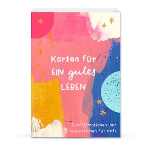 Affirmationskarten Erwachsene | Achtsamkeit & Selbstfürsorge | Positive Gedanken