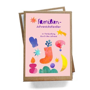Adventskalender Karten *Familienadventskalender*