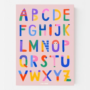 ABC Poster *Bunte Buchstaben*