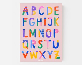 ABC Poster *Bunte Buchstaben*