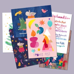 Postkartenset *Weihnachtskarten (10 Karten)