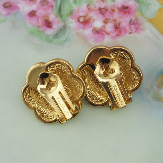 Dior Earrings, Christian Dior, Vintage Earrings, … - image 4