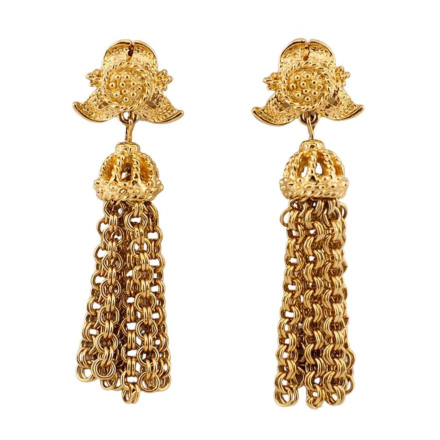アクセサリー VINTAGE D'ORLAN NECKLESS & EARRINGS D'orlan Necklace, Bracelet, Pierced Stud Earrings, Triple