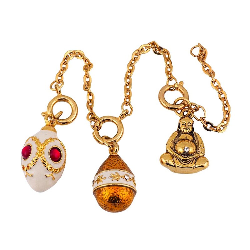 Joan Rivers Egg Charm Extender - Set of 3