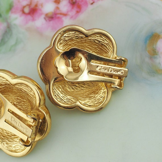 Dior Earrings, Christian Dior, Vintage Earrings, … - image 5