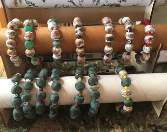 Hand made beads bracelets