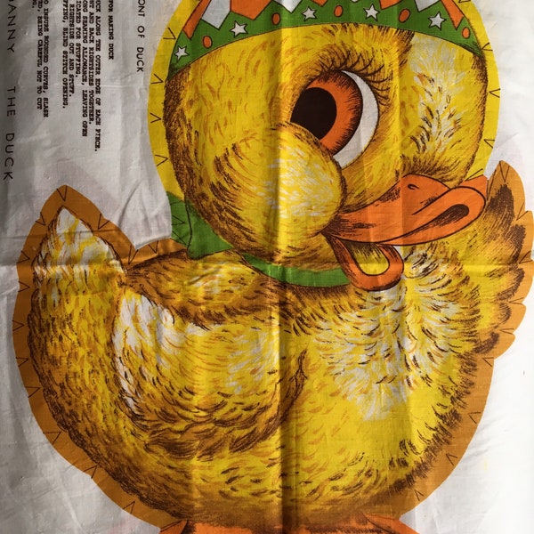 Yellow Duck Pillow Etsy