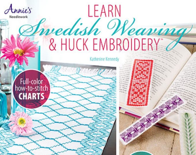 Swedish Weaving Book learn Swedish Weaving & Huck Embroidery Katherine