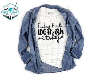 Idgaf SVG roliga t-shirtfiler digital nedladdning