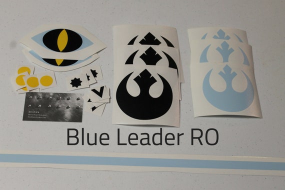 x wing helmet decals