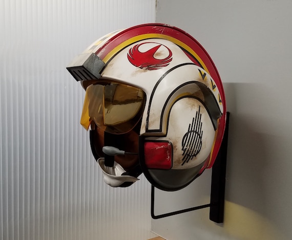 Helmet stand outlet wall mount