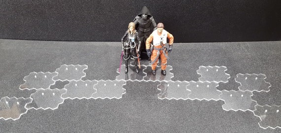 black series figure stands