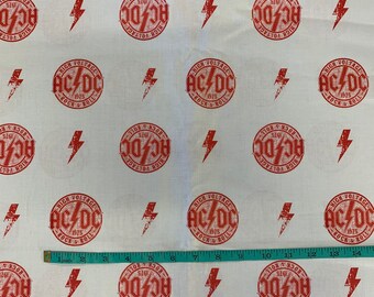 Ac Dc Fabric - Etsy